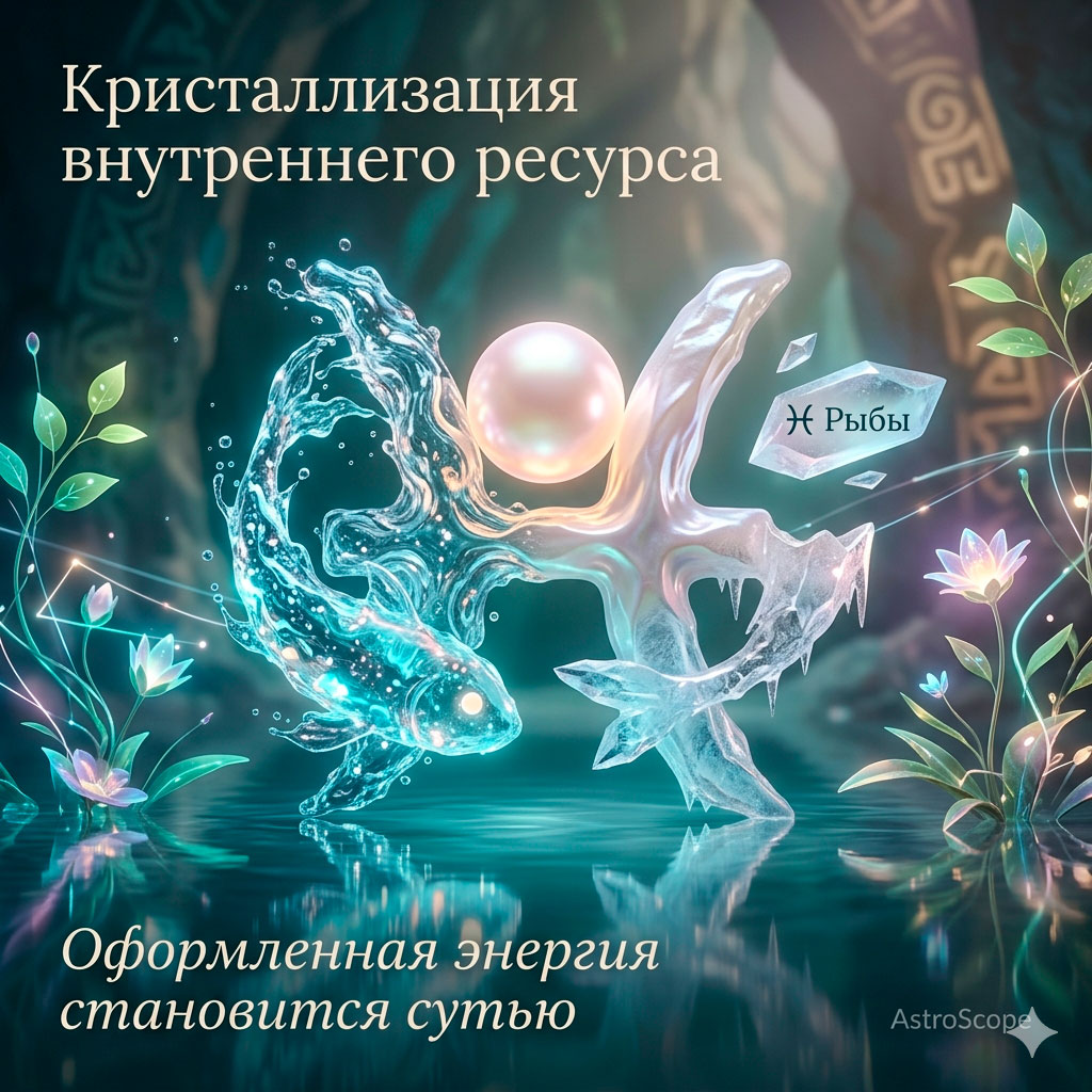 ♓ Рыбы, энергия 18 апреля: Кристаллизация внутреннего ресурса