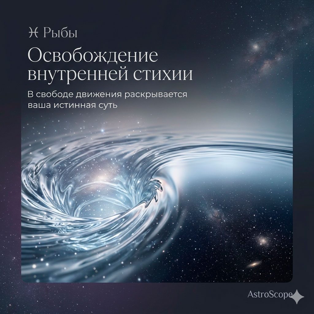 ♓ Рыбы, энергия 19 апреля, энергия 19 апреля: Освобождение внутренней стихии