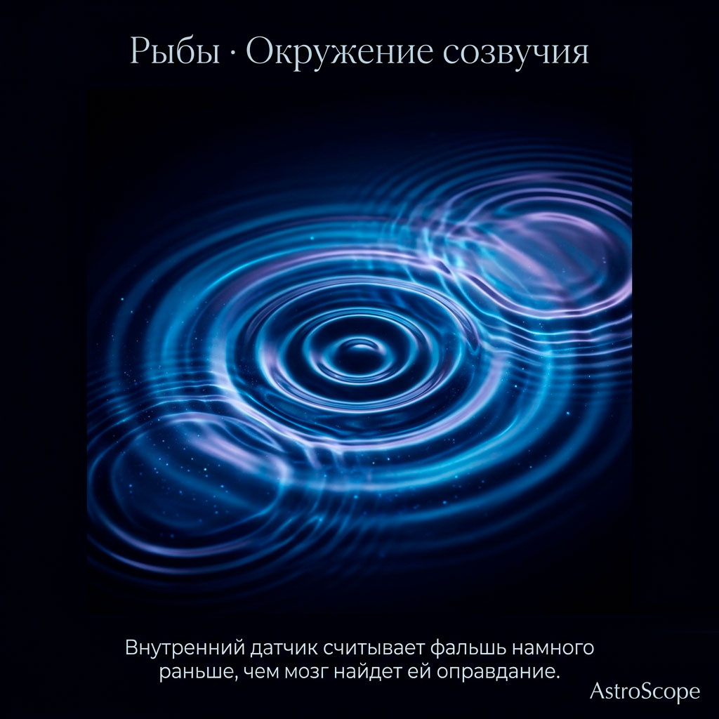 ♓ Рыбы, энергия 29 июня: Окружение созвучия