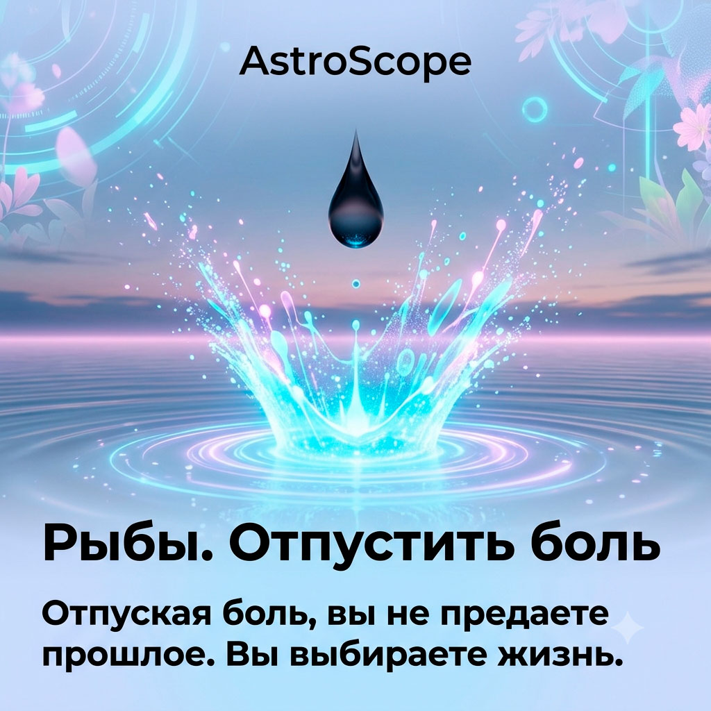 ♓ Рыбы, энергия 9 июля: Отпустить боль