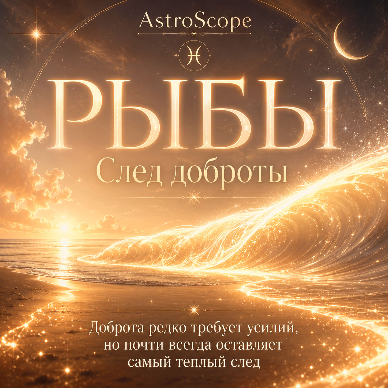 ♓ Рыбы, энергия 12 июля: След доброты