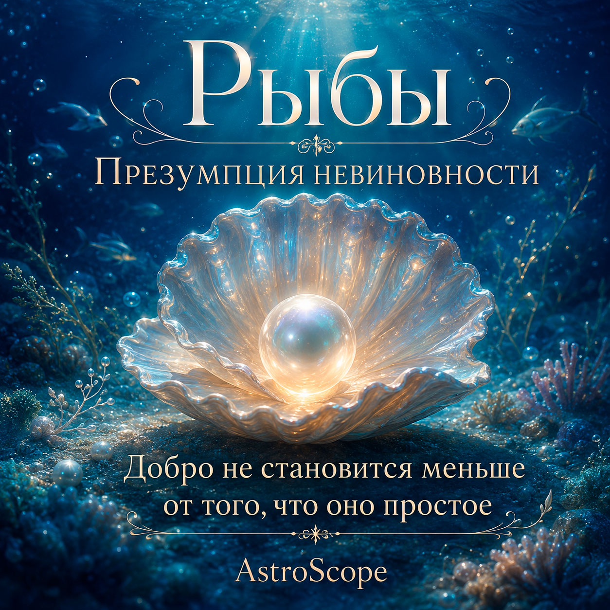 ♓ Рыбы, энергия 13 июля: Презумпция невиновности