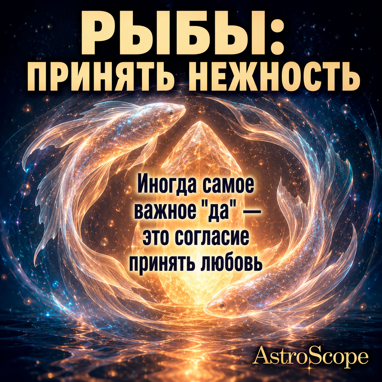 ♓ Рыбы, энергия 17 июля: Принять нежность