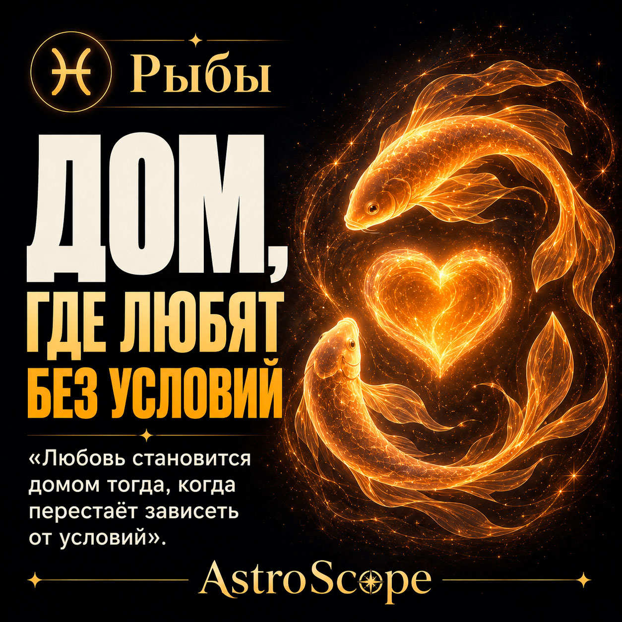♓ Рыбы, энергия 19 июля: Дом, где любят без условий
