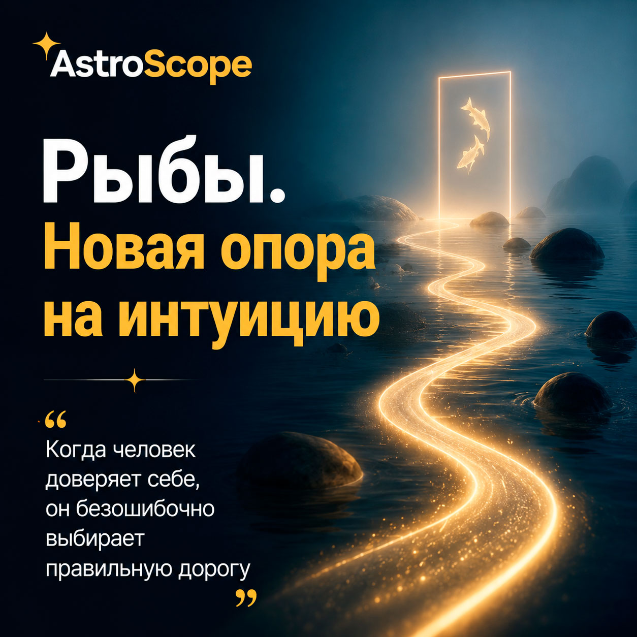 ♓ Рыбы, энергия 22 июля: Новая опора на интуицию