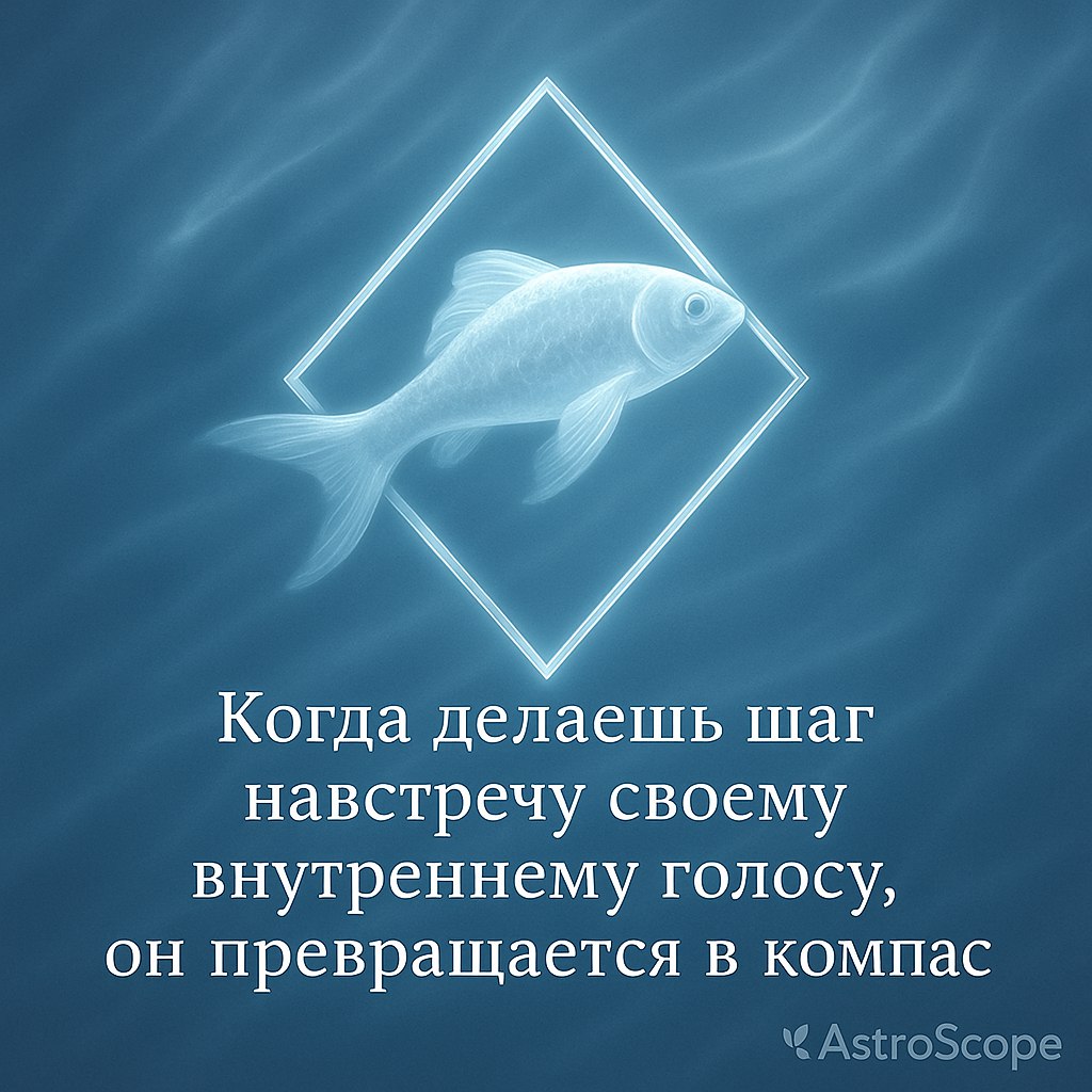 ♓ Рыбы — внутренний вектор закрепляется