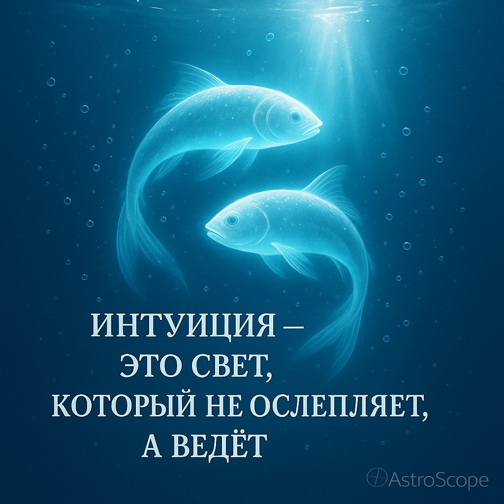 ♓ РЫБЫ — День тихого вдохновения и внутреннего света
