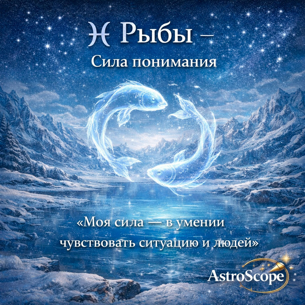 ♓️ Рыбы — Сила понимания