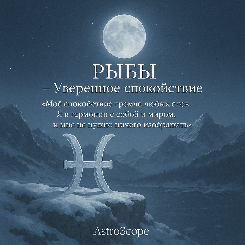 ♓ Рыбы — Внутренняя устойчивость
