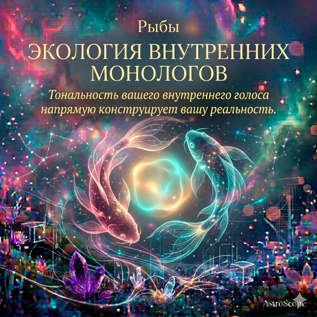 ♓ Рыбы, энергия 30 мая: Экология внутренних монологов