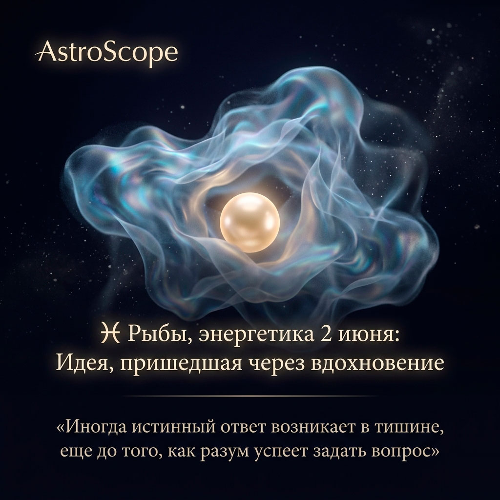 ♓ Рыбы, энергетика 2 июня: Идея, пришедшая через вдохновение