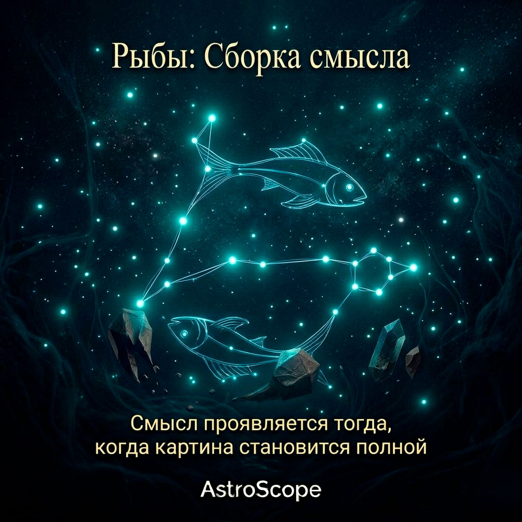 ♓ Рыбы, энергии 6 июня: Сборка смысла