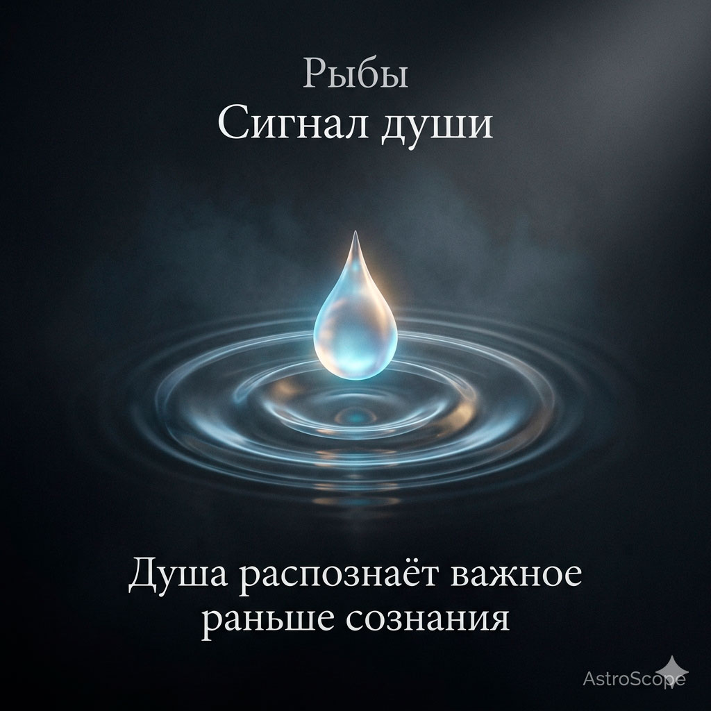 ♓ Рыбы, энергия 8 июня: Сигнал души