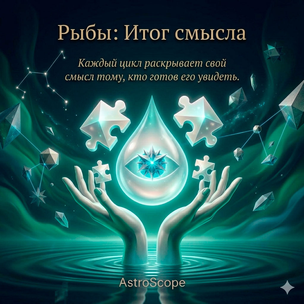 ♓ Рыбы, энергия 20 июня: Итог смысла