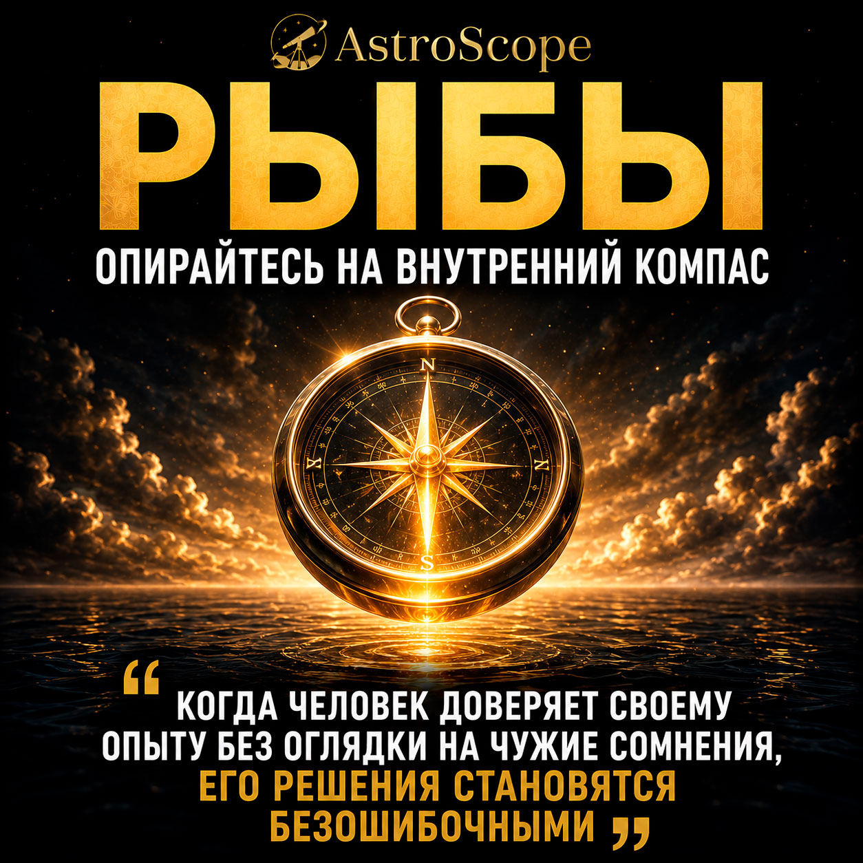 ♓ Рыбы, энергия 24 июля: Опирайтесь на внутренний компас
