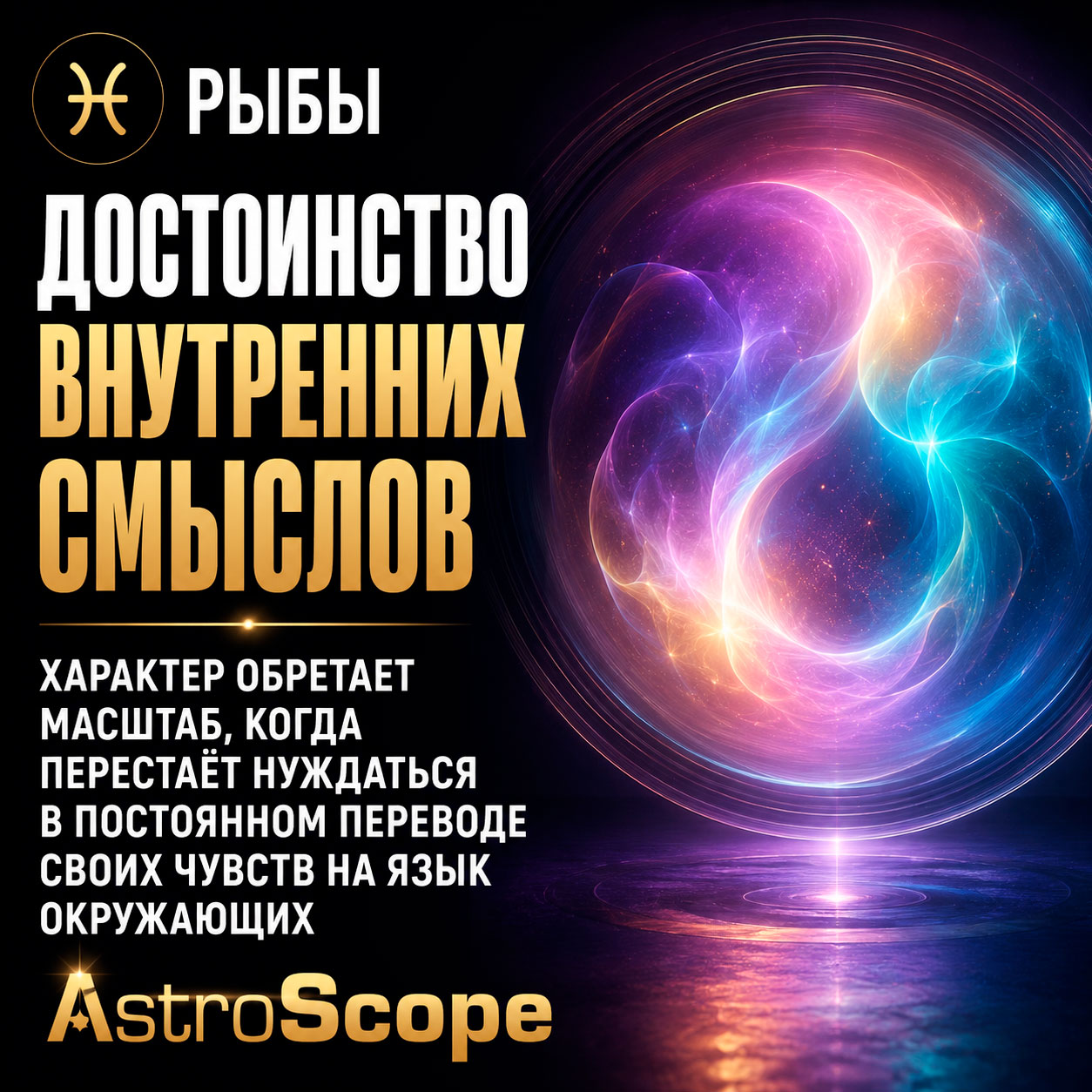 ♓ Рыбы, энергия 25 июля: Достоинство внутренних смыслов