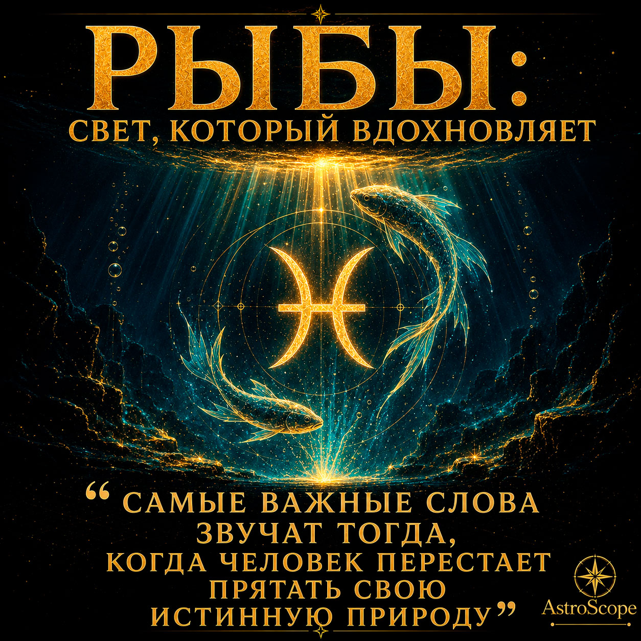 ♓ Рыбы, энергия 31 августа: Свет, который вдохновляет