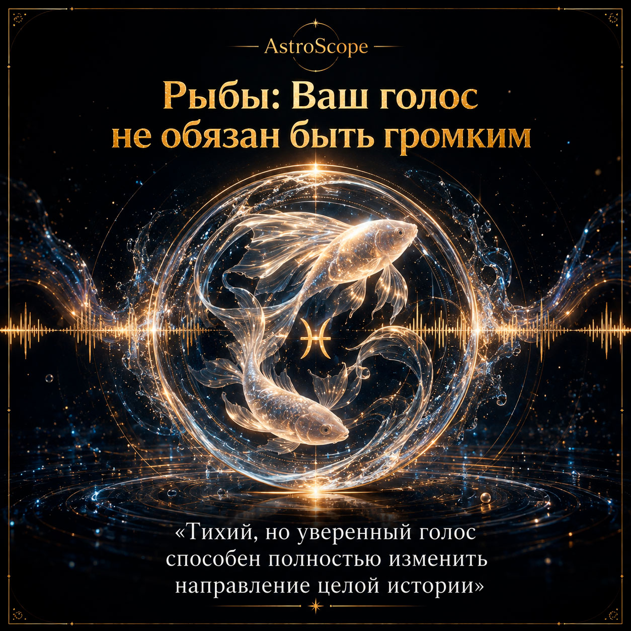 ♓ Рыбы, энергия 13 августа