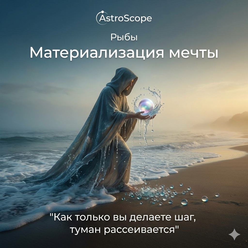 Рыбы: Как сделать мечту осязаемой прямо здесь и сейчас