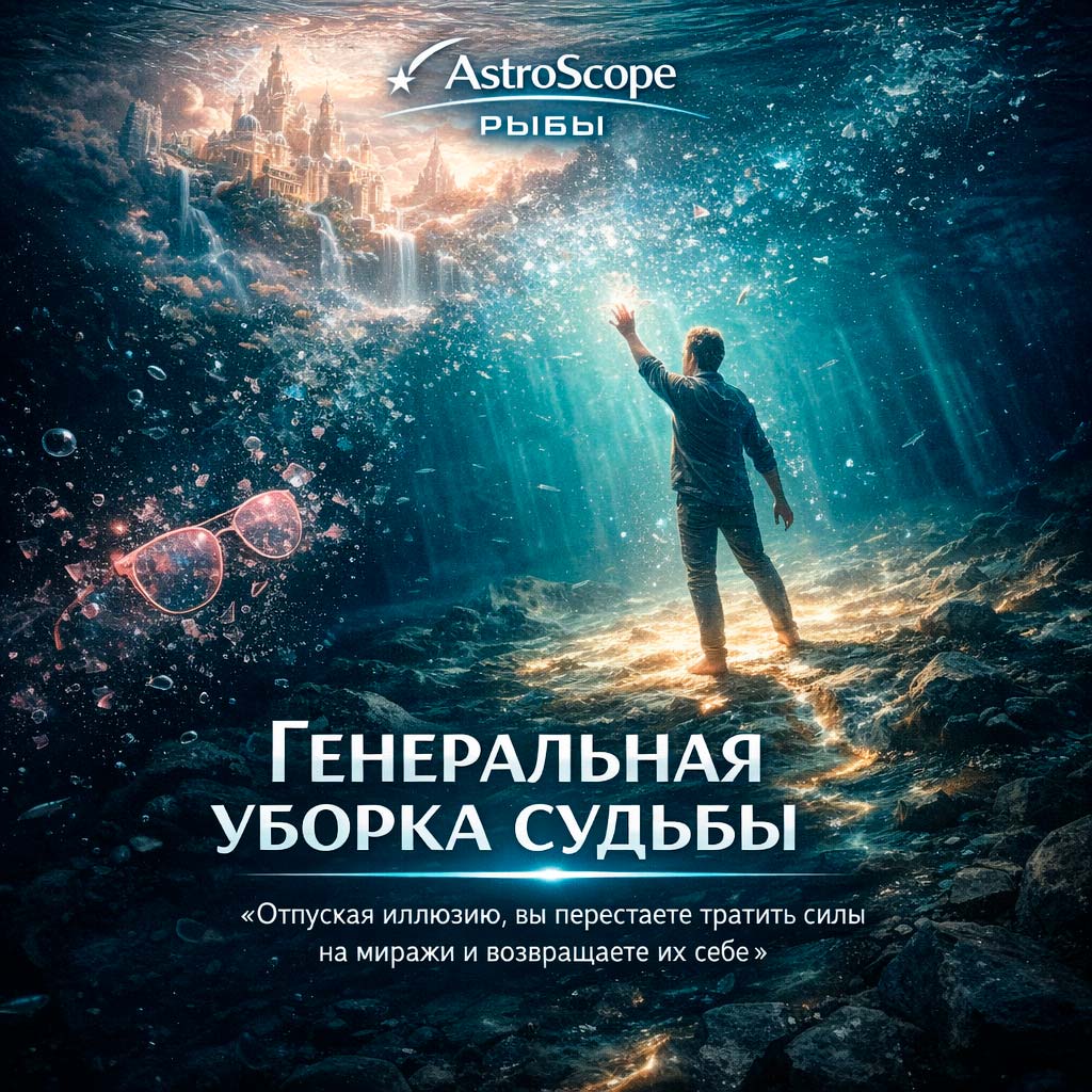 ♓ Рыбы · 27 февраля · Генеральная уборка судьбы