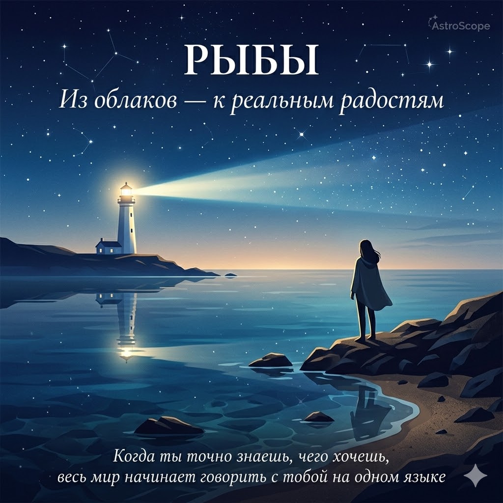 Рыбы 28 февраля: День «настройки резкости» и мягкой силы