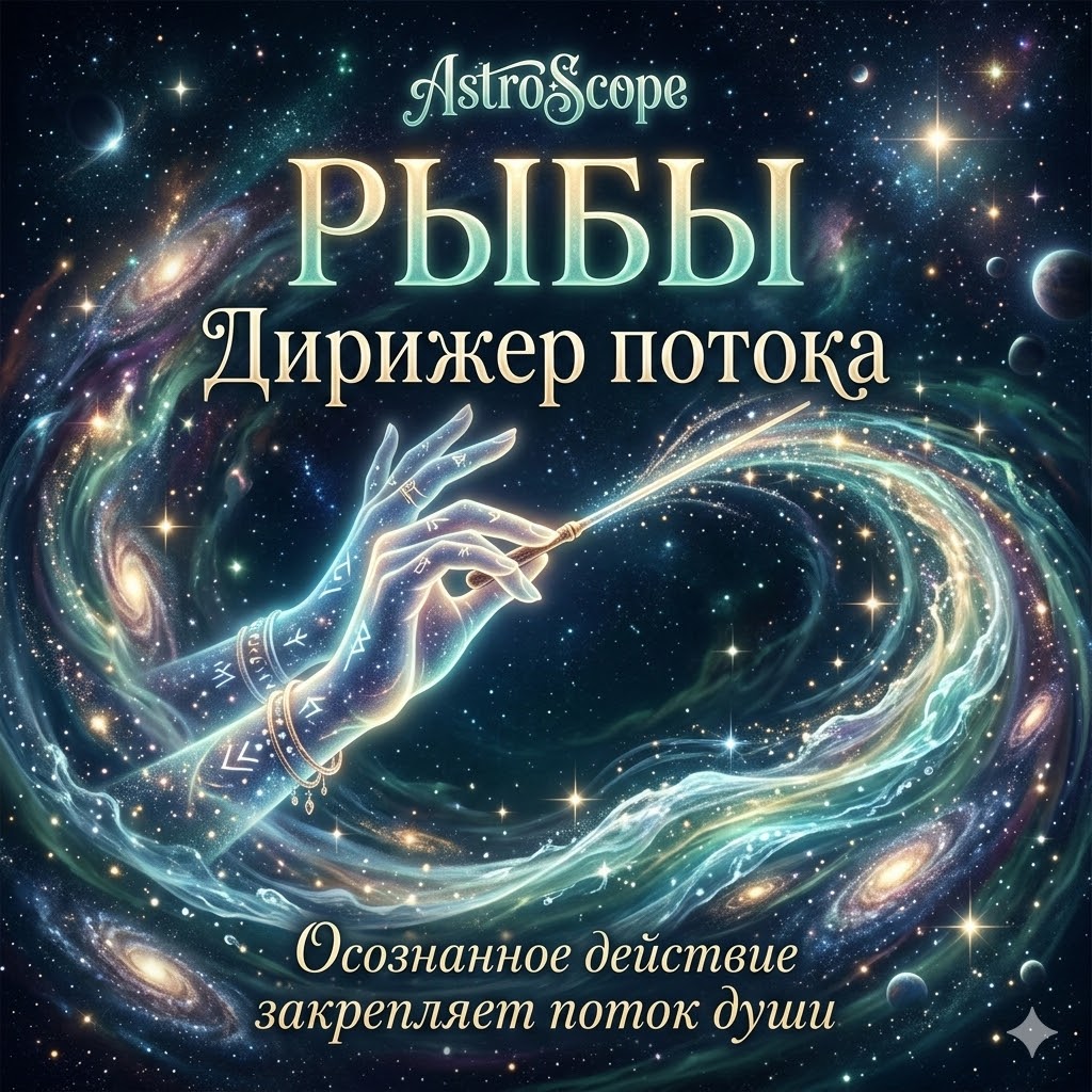 Рыбы на 2 марта: Осознанные действия в самом центре вашей силы