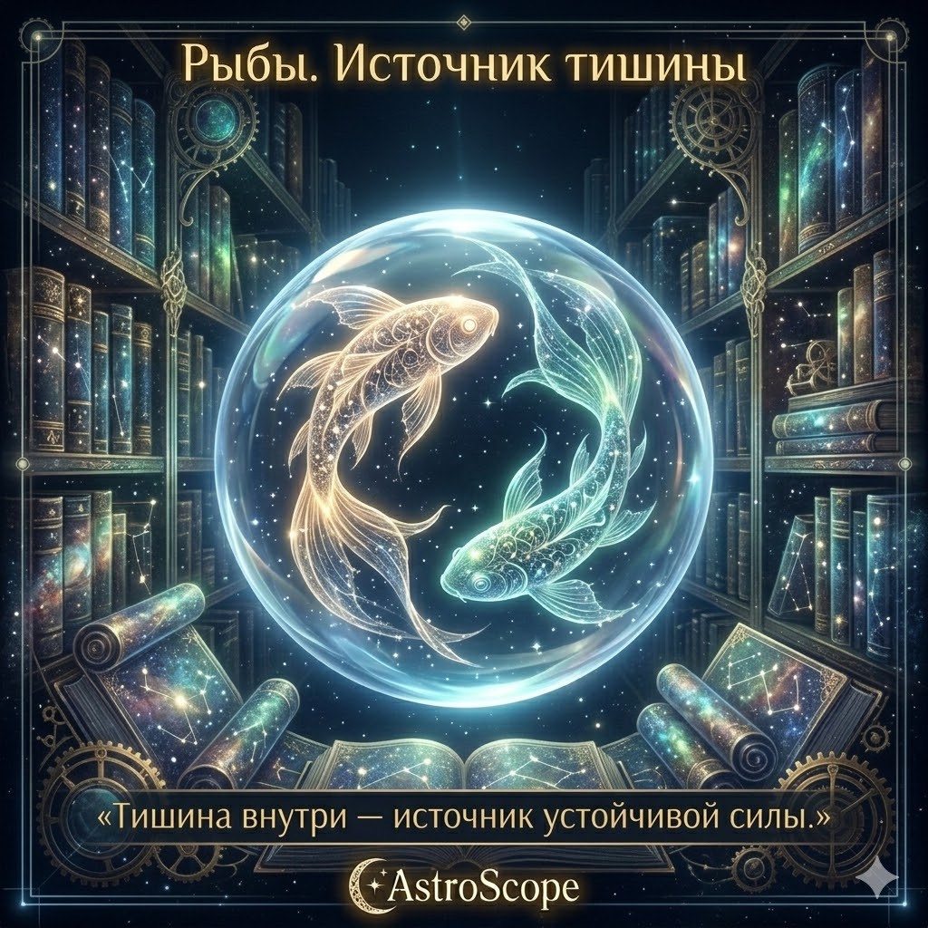 Рыбы 4 марта: Тишина как главный источник вашей устойчивости
