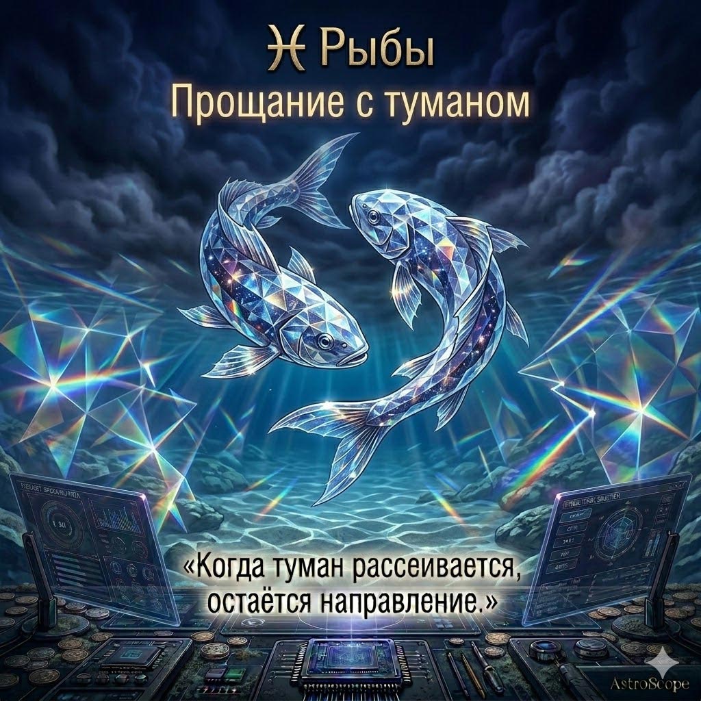 Рыбы 10 марта: Прощание с туманом и авторство своей главы