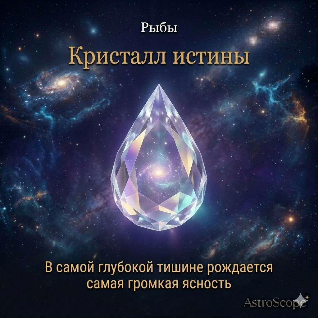 Рыбы 18 марта: Кристалл истины и магия абсолютной прозрачности