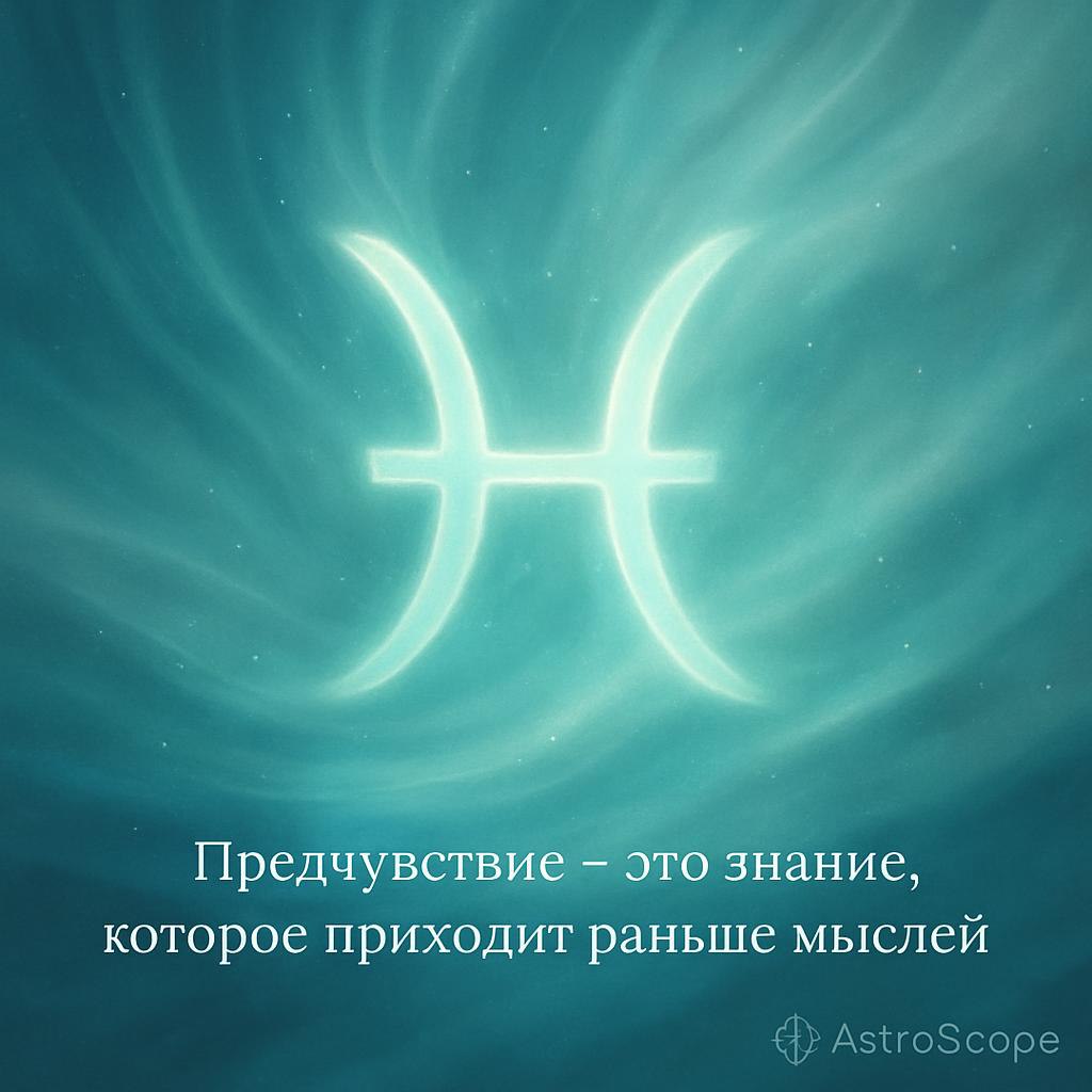 ♓ Рыбы · 7 декабря 2025 — День тонких предчувствий