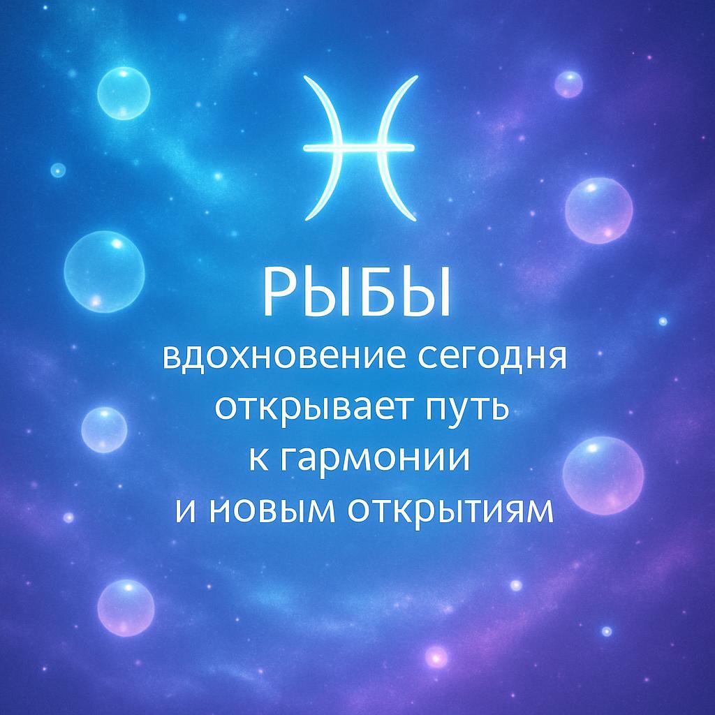 ♓ Рыбы 27 ноября 2025 — Глубинные чувства и мягкое пробуждение интуиции