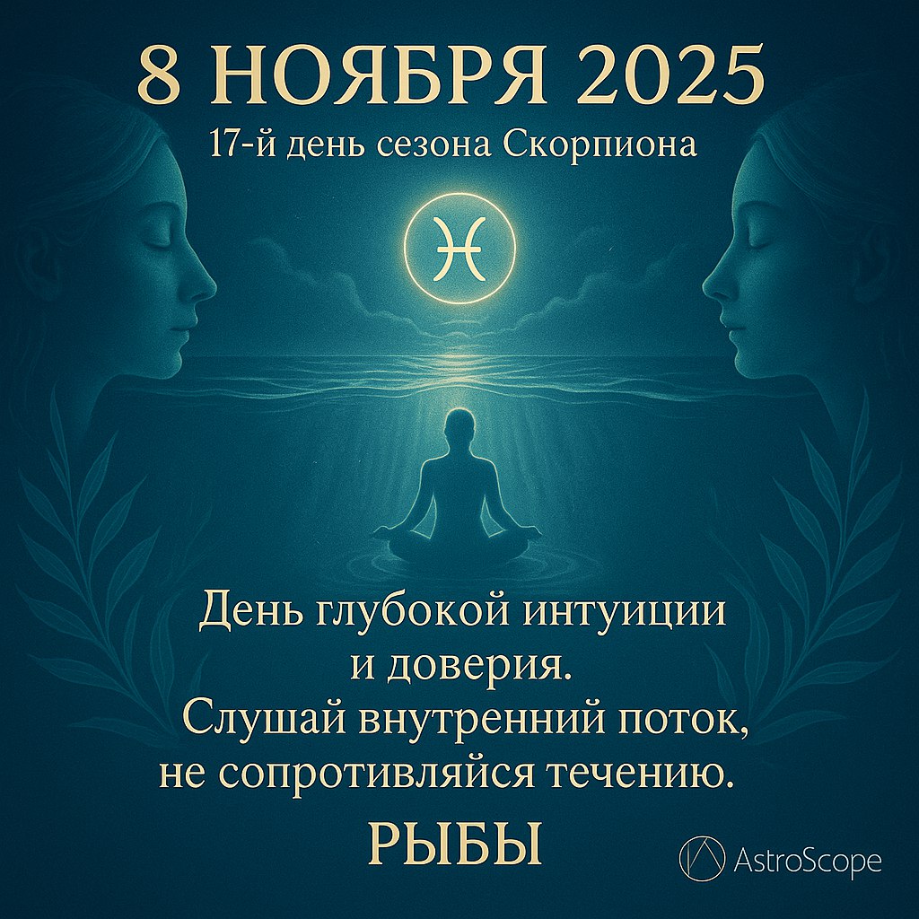 Поток интуиции 17-го дня сезона Скорпиона