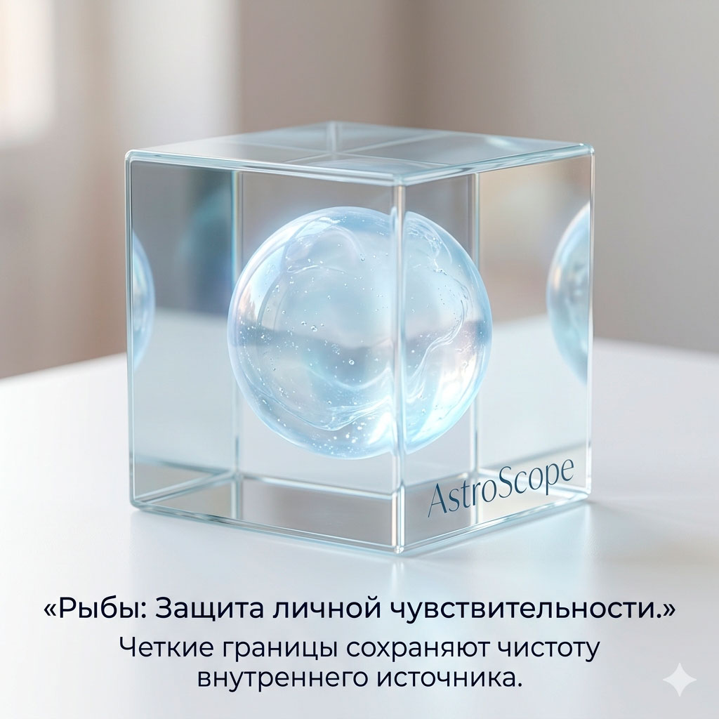 ♓ Рыбы, энергия 26 апреля: Защита личной чувствительности