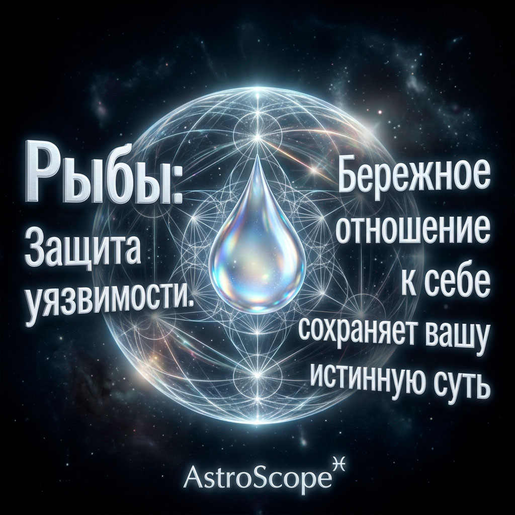 ♓ Рыбы, энергия 28 апреля: Защита личной уязвимости