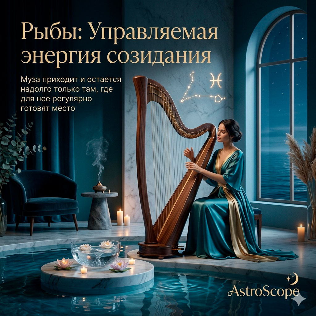 ♓ Рыбы, энергия 7 мая: Управляемая энергия созидания