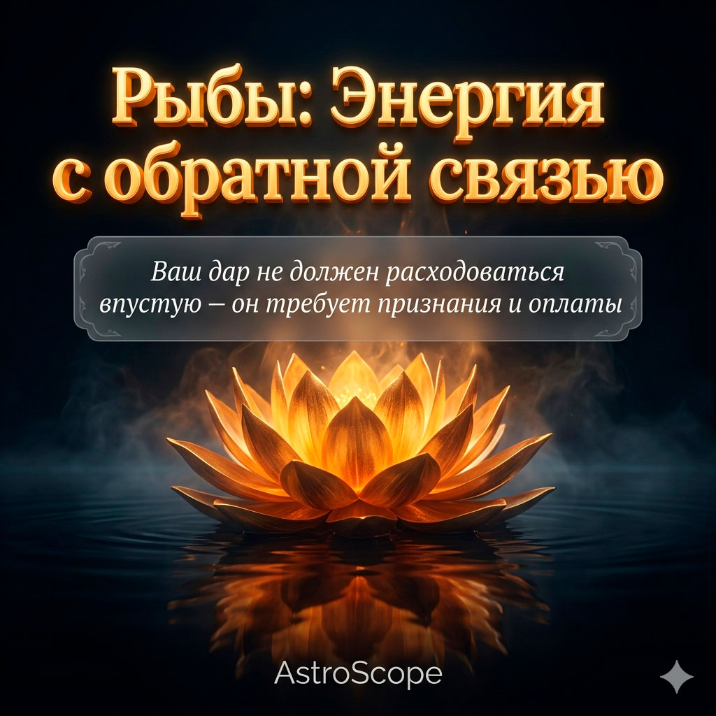 ♓ Рыбы, энергия 10 мая: Энергия с обратной связью