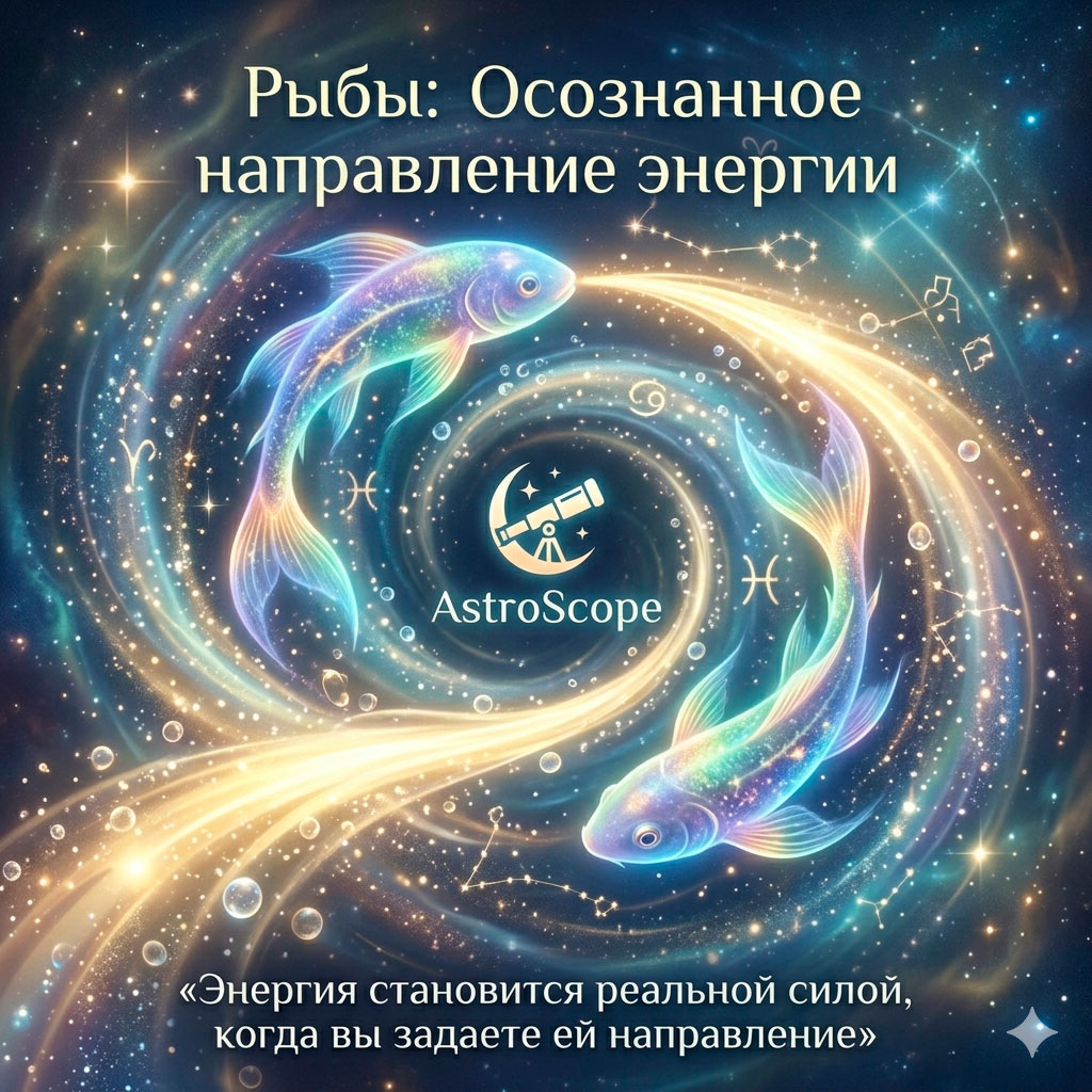 ♓ Рыбы, энергия 11 мая: Осознанное направление энергии