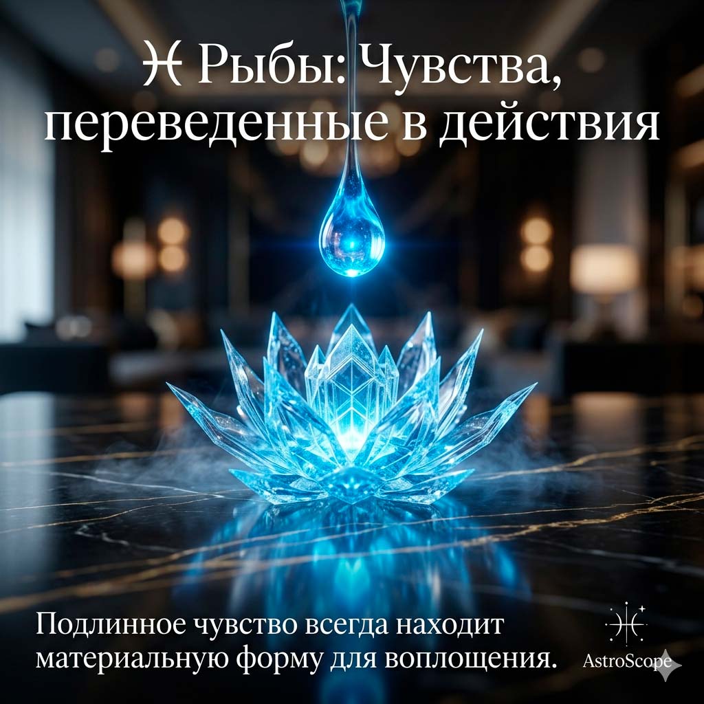 ♓ Рыбы, энергия 14 мая: Чувства, переведенные в действия
