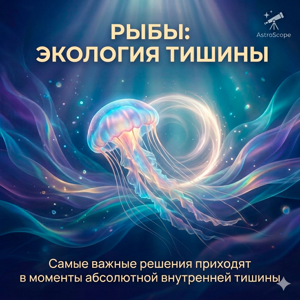 ♓ Рыбы, энергия 15 мая: Экология тишины