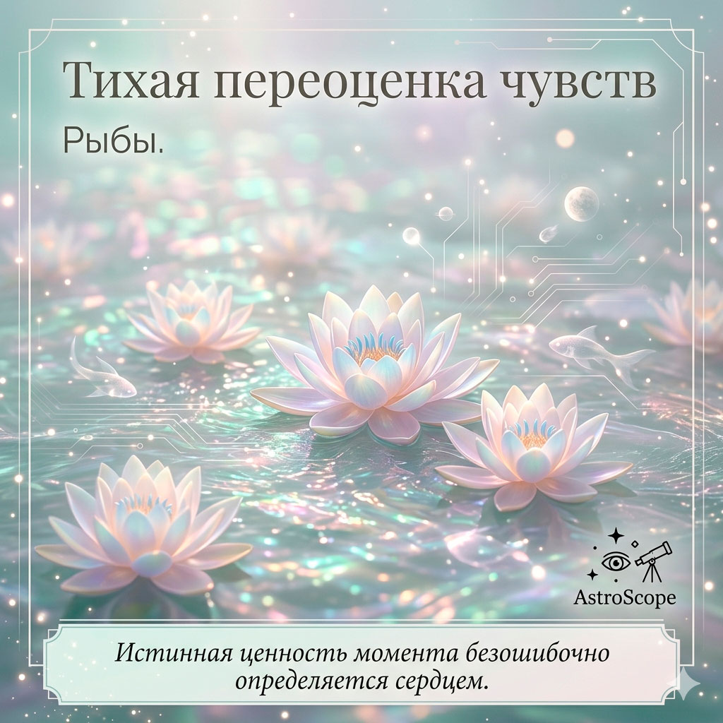 ♓ Рыбы, энергия 18 мая: Тихая переоценка чувств