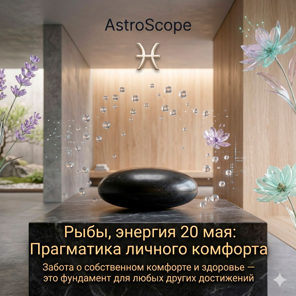 ♓ Рыбы, энергия 20 мая: Прагматика личного комфорта