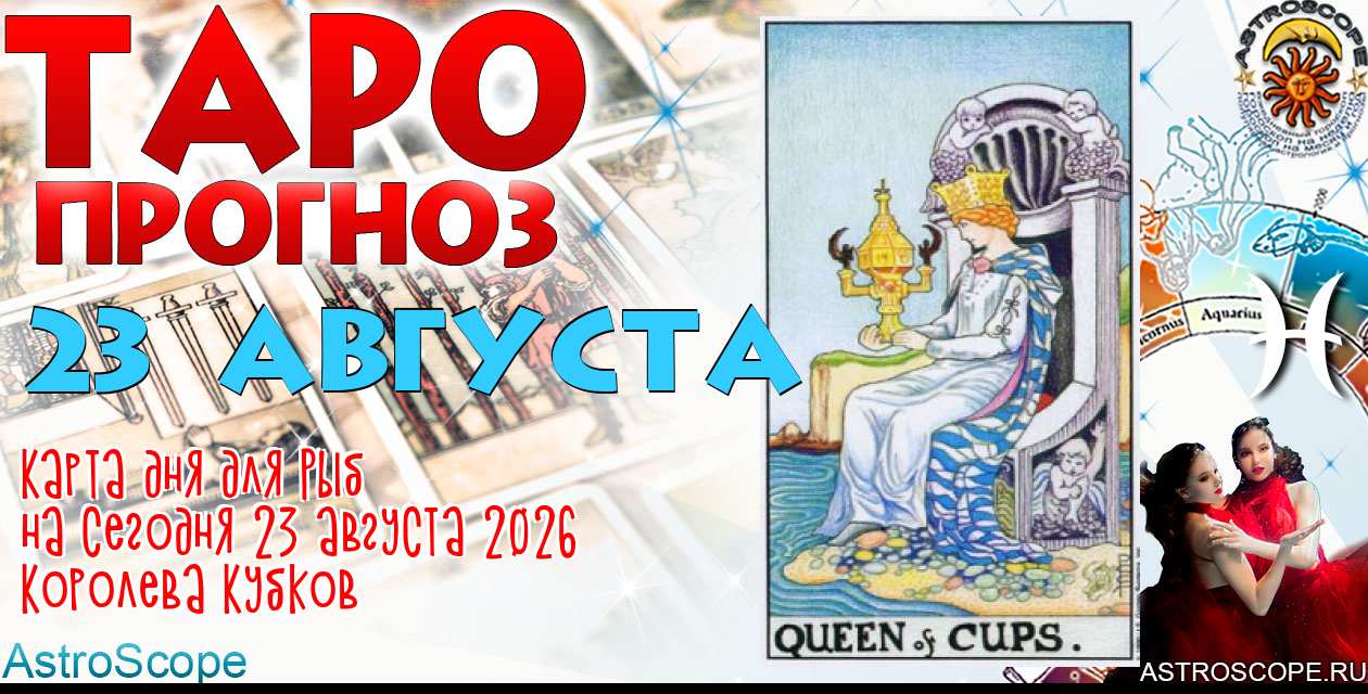Таро прогноз Рыб на сегодня 23 августа 2026